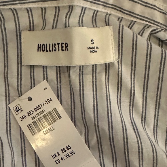 Striped Button-Up Women's Top - Picture 8 of 8